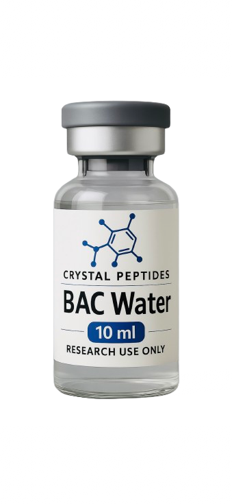 Flacon met bacteriostatisch water
