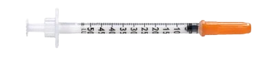 0.5ml (50 eenheden) spuit